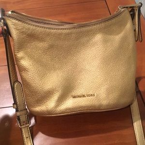 Michael Kors Gold Crossbody